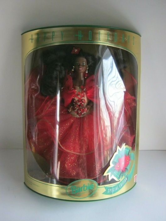 Barbie 1993 happy holidays online